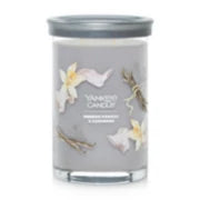 SMOKED VANILLA & CASHMERE Signature Large Jar Tumbler Candle by Yankee Candle