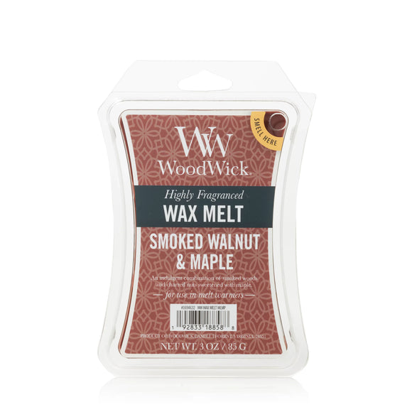 SMOKED WALNUT & MAPLE 6-Piece Wax Melts by WoodWick