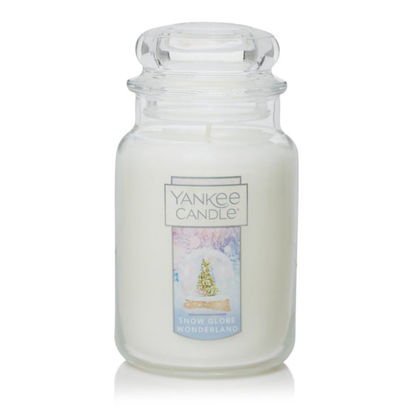 SNOW GLOBE WONDERLAND Original Large Jar Candle by Yankee Candle