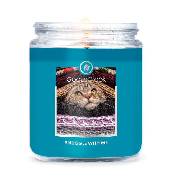 SNUGGLE WITH ME Small Jar Candle by Goose Creek Candle Company