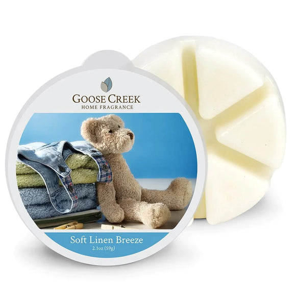 SOFT LINEN BREEZE 6-Piece Wax Melt by Goose Creek Candle Company