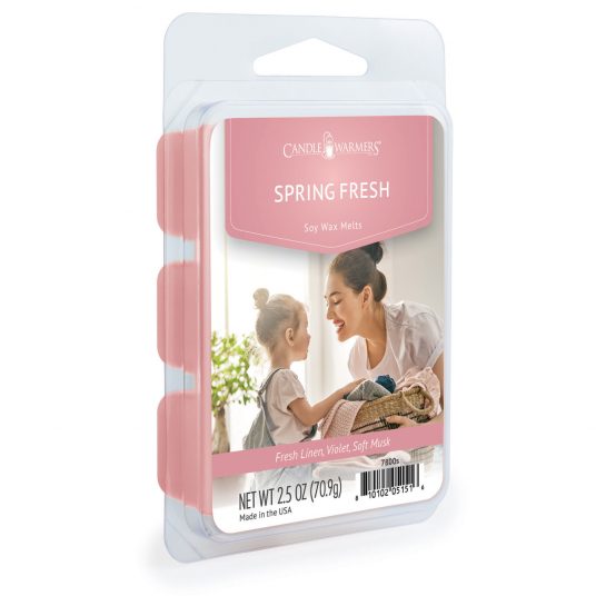 SPRING FRESH 6-Piece Wax Melts by Candle Warmers Etc Company