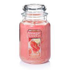 STRAWBERRY LEMON ICE Original Large Jar Candle by Yankee Candle