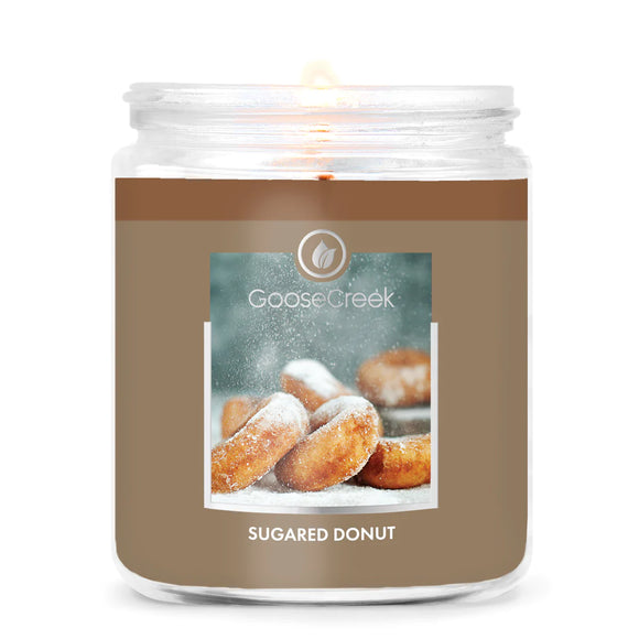 SUGARED DONUT Small Jar Candle by Goose Creek Candle Company