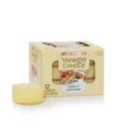 SUNLIT AUTUMN .35 oz Tealight (box of 12) by Yankee Candle