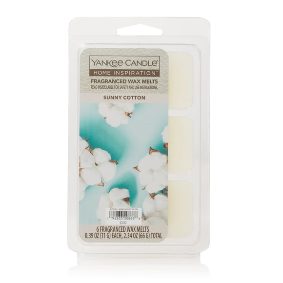 SUNNY COTTON 6-Piece Wax Melts by Yankee Candle Company