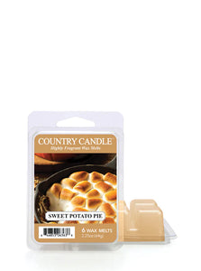 SWEET POTATO PIE 6-Piece Wax Melts from Kringle Candle Company's Country Candle Collection