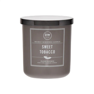 SWEET TOBACCO Medium Single Wick Jar Candle by DW Home