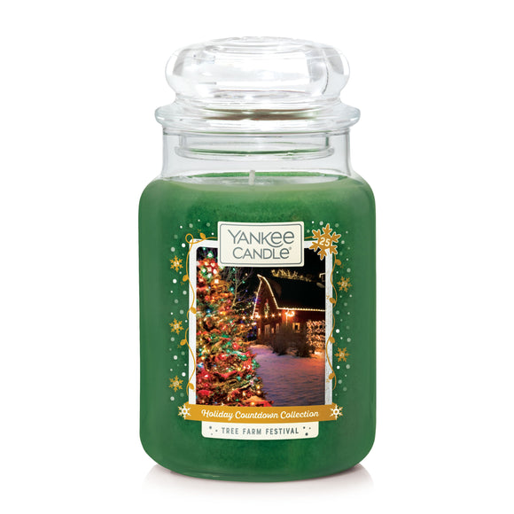 TREE FARM FESTIVAL Original Large Jar Candle by Yankee Candle