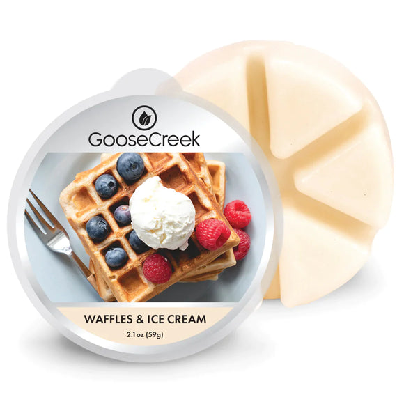 WAFFLES & ICE CREAM 6-Piece Wax Melt by Goose Creek Candle Co.