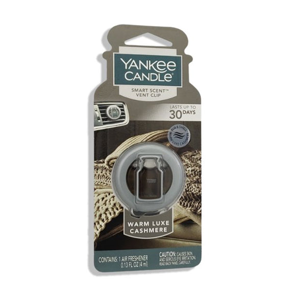 WARM LUXE CASHMERE Smart Scent Vent Clip (single) by Yankee Candle