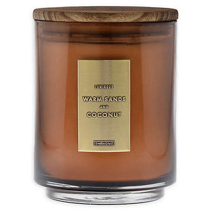 LUMINOUS WARMS SANDS AND COCONUT Extra-Large 3-wick Jar Candle by DW Home Candle Company