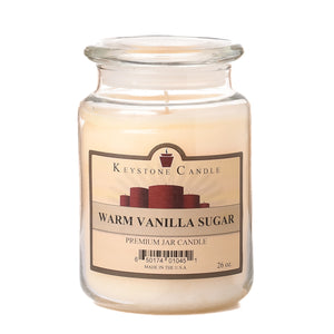 WARM VANILLA SUGAR X-Large Jar Candle by Keystone Candle Company