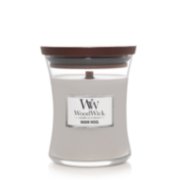 WARM WOOL Medium Hourglass Jar Candle by WoodWick Candle Company