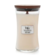 WHITE HONEY Large Hourglass Jar Candle by WoodWick