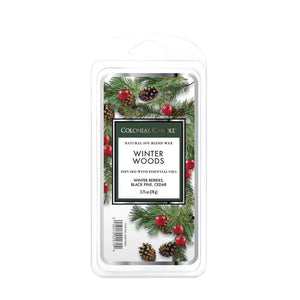 WINTER WOODS 6-Piece Wax Melt by Colonial Candle Company